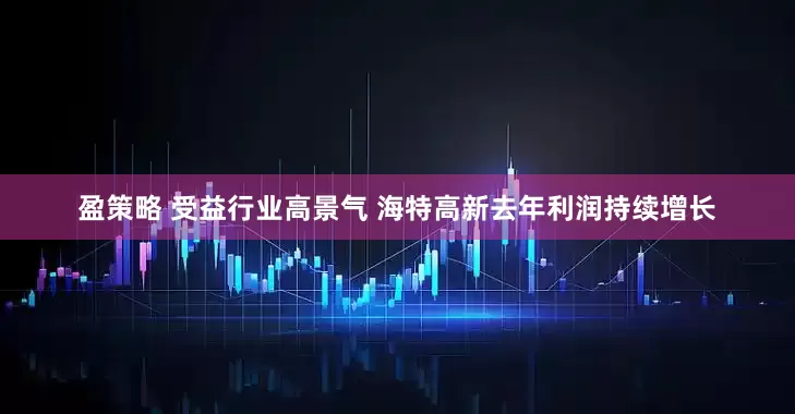 盈策略 受益行业高景气 海特高新去年利润持续增长
