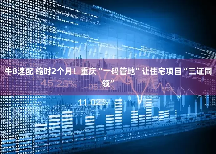 牛8速配 缩时2个月！重庆“一码管地”让住宅项目“三证同领”